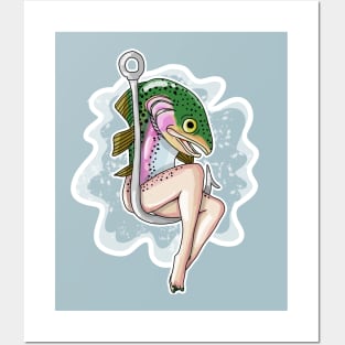 Reverse Mermaid Posters and Art